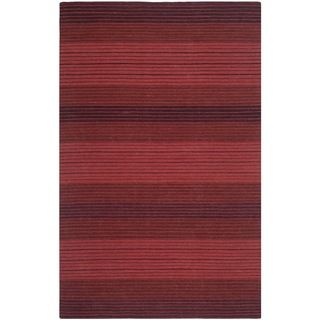 Safavieh Hand woven Marbella Rust Wool Rug (5 X 8)