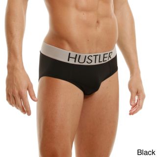 Hustler Hustler Mens Logo branded Briefs (set Of 2) Black Size L