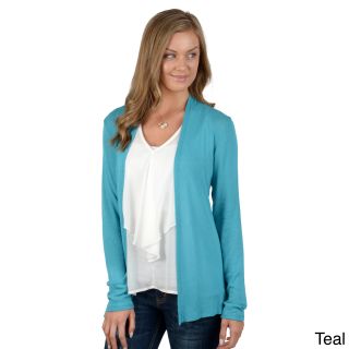 Hailey Jeans Co Hailey Jeans Co. Juniors Open Front Long Sleeve Cardigan Blue Size S (1  3)