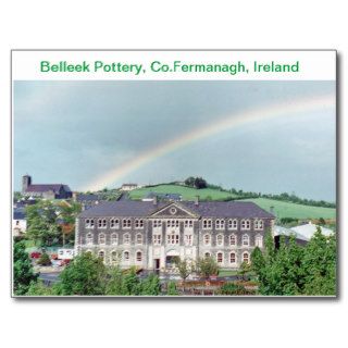 Belleek Pottery, Belleek ,Co.Fermanagh, Ireland Post Card