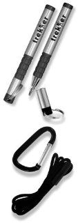 Fisher Space Pen Trekker Space Pen, Chrome (SC725)  Pen Refills 