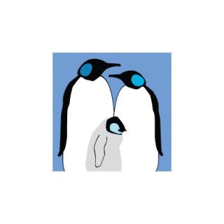 Avalisa Animal   Penguins Stretched Wall Art Penguins