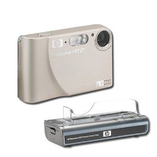 HP R727 6.2 MP Digital Camera with 3x Optical Zoom and Camera Dock  Point And Shoot Digital Cameras  Camera & Photo