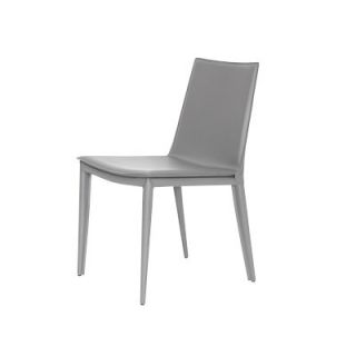 sohoConcept Tiffany Leather Chair 100 TIFFANYSEATARM Color Grey