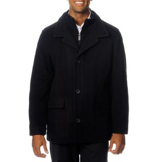 Nautica Nautica Mens Black Coat Black Size M