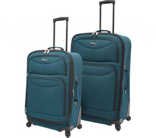 US Traveler 2 Piece Spinner Luggage Set