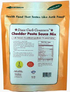 Dixie Carb Counters Cheddar n Cheese Pasta Sauce Mix  Nacho Cheese Sauces  Grocery & Gourmet Food