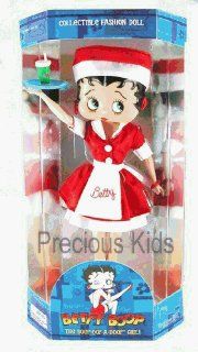 Betty Boop Collectible Fashion Doll   Diner Car Hop Outfit Style by Precious Kids Toys & Games