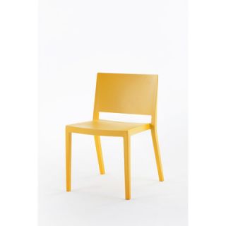 Kartell Lizz Matte Chair 4869 Color Yellow Ochre
