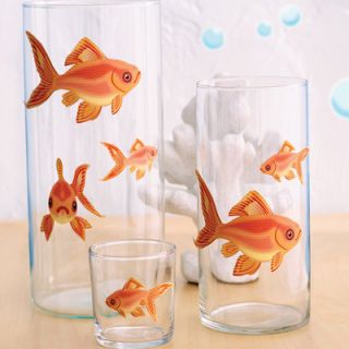 Wallies Goldfish Self Adhesive Cutouts 13622