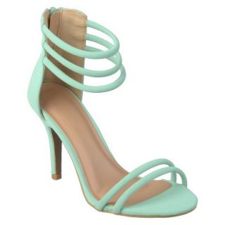 Womens Journee Collection Sandals   Mint 9