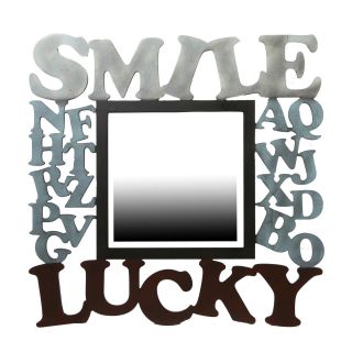 Privilege Smile, Lucky Wooden Wall Mirror