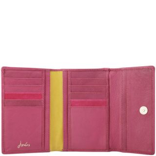 Joules Finchley Leather Purse   Dark Pink      Womens Accessories