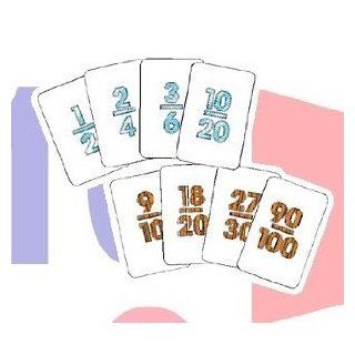 Legani Games   Equivalent Fractions Playing Cards  Teaching Materials 