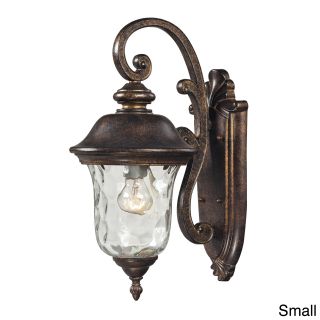 Lafayette Regal Bronze 1 light Outdoor Sconce