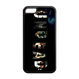 Hollywood Undead Custom Case/Cover FOR Apple iPhone 5C, Border Rubber Silicone Case Black/White Cell Phones & Accessories