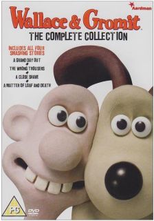 Wallace And Gromit 20th Anniversary   The Complete Collection Box Set      DVD