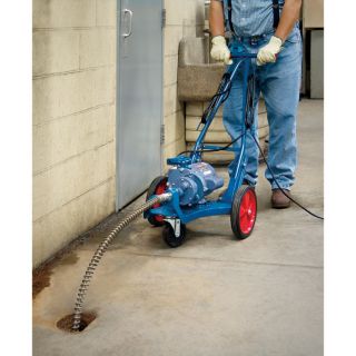 Electric Eel Sectional Drain Cleaning Machine, Model# CK-1/2-8DC  Drain Cleaners