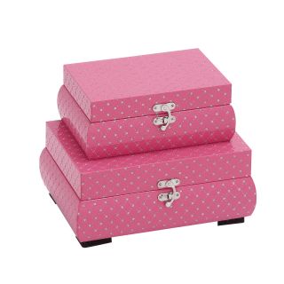 Mckenna Jewel Keepsake Decorative Boxes (set Of 2)