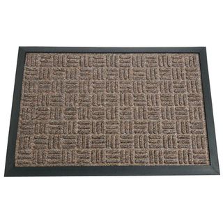 Rubber cal Wellington Brown Carpet Rubber Mat (2 X 3)