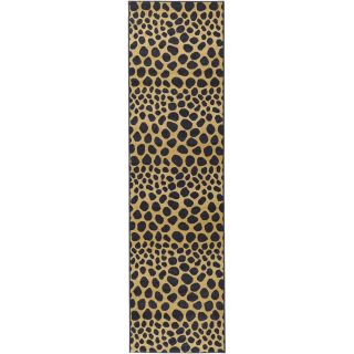Animal Print Leopard Design Non skid Runner Rug (18 X 411)