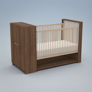 ducduc AJ II Crib AJ2Crib Ra W Fr Finish Natural Walnut