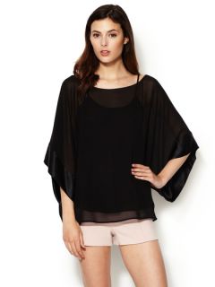 Silk Off the Shoulder Dolman Blouse by Beyond Vintage