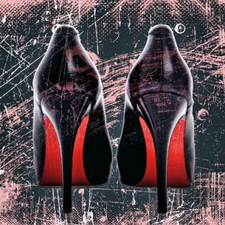 Salty & Sweet Red Bottoms Graphic Art on Canvas SS060 Size 12 H x 12 W x
