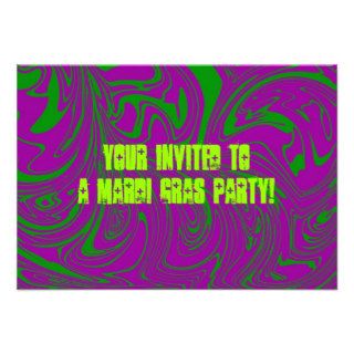 Mardi Gras Invitation