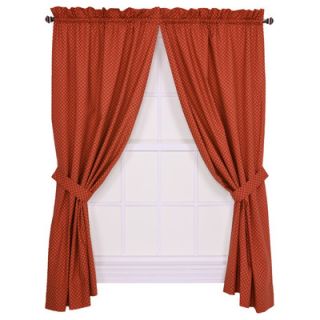 Ellis Curtain Tremblay / Tyvek Diamond Tailored Curtain Panel Pair