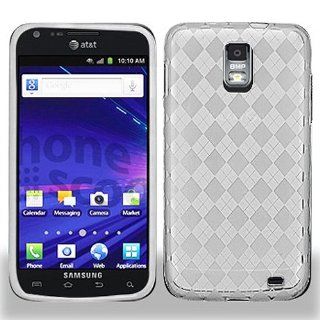 Transparent Clear Flex Cover Case for Samsung Galaxy S2 S II AT&T i727 SGH I727 Skyrocket Cell Phones & Accessories
