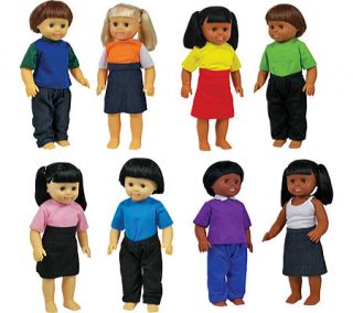 Get Ready Multicultural Doll Set