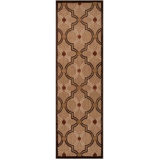 Meticulously Woven Jewel Transitional Geometric Indoor/ Outdoor Area Rug (26 X 710)