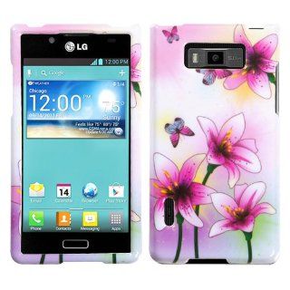 MYBAT LGUS730HPCIM931NP Compact and Durable Protective Cover for LG Splendor/Venice S730   1 Pack   Retail Packaging   Spring Lilies Cell Phones & Accessories