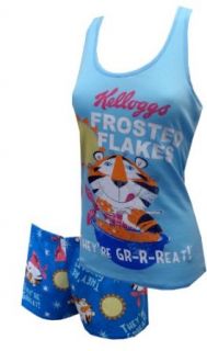 Kellogg's Frosted Flakes Tony The Tiger Shortie Pajama Set for women Clothing