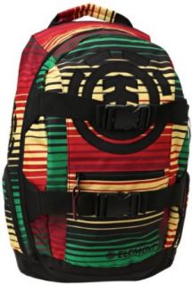 Element Mens Mohave Century Backpack, Rasta, One Size Basic Multipurpose Backpacks Clothing