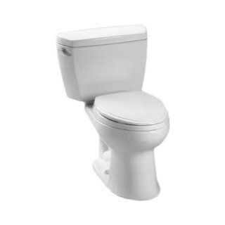 Toto CST744SDNo.01 Drake Toilet, 1.6 GPF with Insulated Tank, Cotton   Two Piece Toilets  