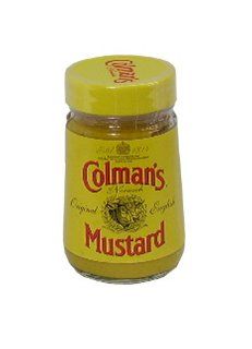 Colman's Prepared Mustard Jar 3.5oz  Yellow Mustard  Grocery & Gourmet Food