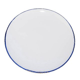 Large Enamel Style Plate Set Of 3
