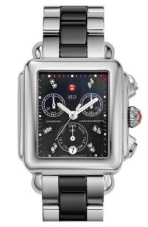 MICHELE Deco Diamond Markers Customizable Watch