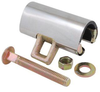 LDR 610 2216 Galvanized Brass Repair Clamp, 1/2 Inch x 6 Inch   Pipe Fittings  
