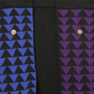 William Hunt Mens Triangles 3 Pack Sock Gift Set   Black/Multi      Mens Clothing