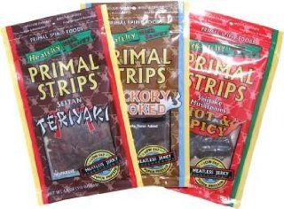 Primal Strips Meatless Vegan Jerky, 4 oz. Bag  Jerky And Dried Meats  Grocery & Gourmet Food