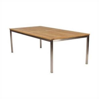 Barlow Tyrie Equinox Stainless and Teak Side Table 2EQ22