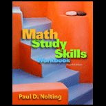 Math Study Skills Workbook