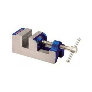 Westward 10D738 Drill Press Vise, Stationary, 1 1/2 In Bench Clamps