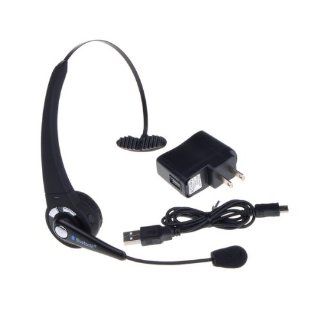 BestDealUSA Over the Head Boom Mic Bluetooth Wireless Headset PS3 Video Games