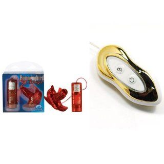 Hummingbird Arouser   Red and Peanut Vibrator Combo Health & Personal Care