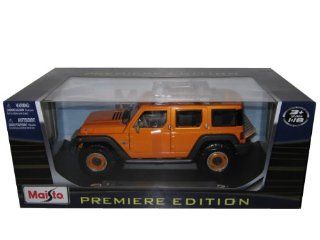 Jeep Rescue Concept Diecast Car Model 118 Orange Toys & Games