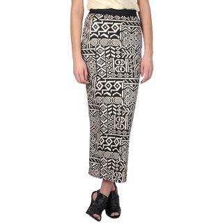 Hailey Jeans Co. Juniors Stretchy Printed Maxi Skirt